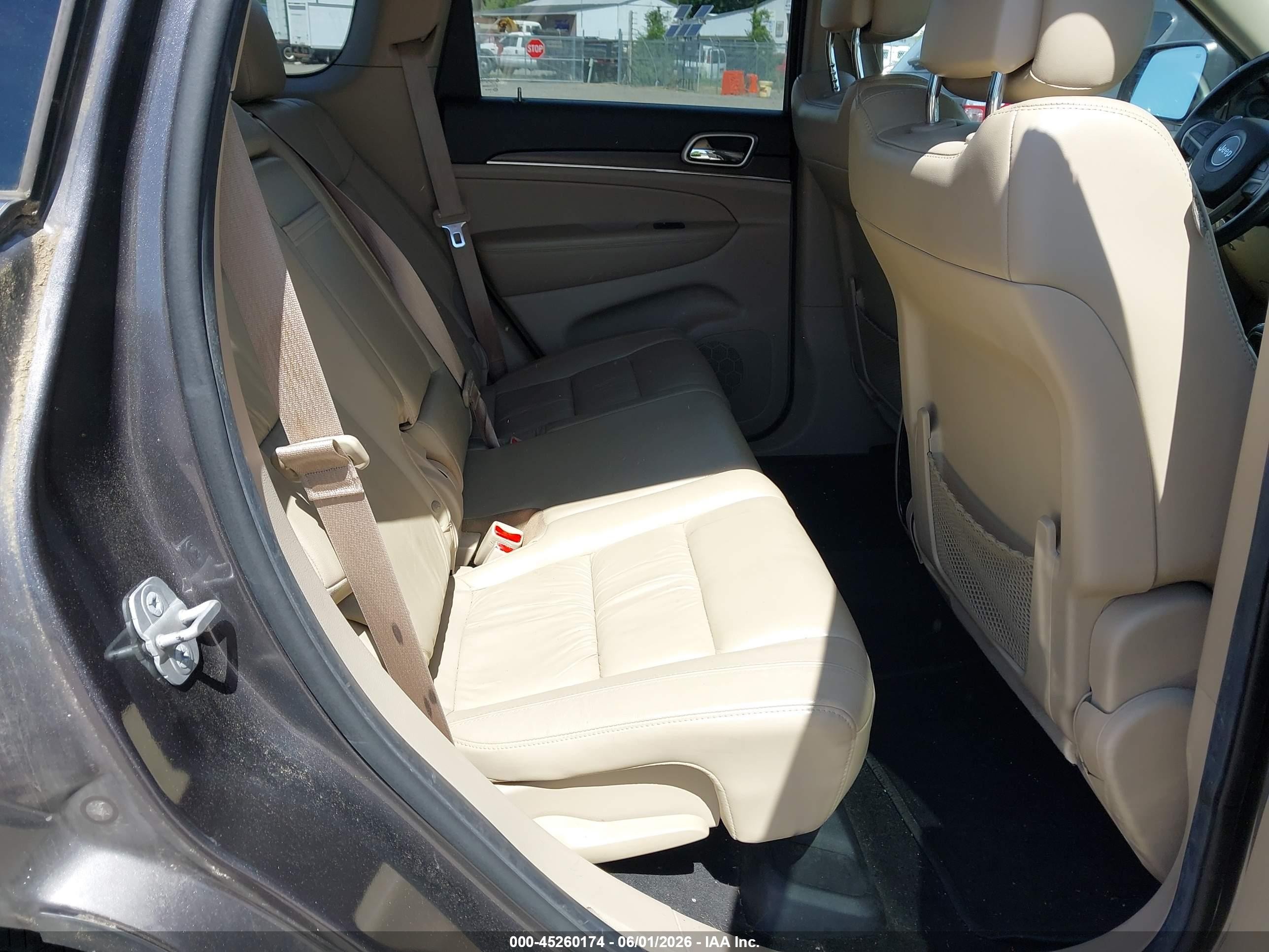 2014 Jeep Grand Cherokee Limited Gray vin: 1C4RJFBG8EC479128