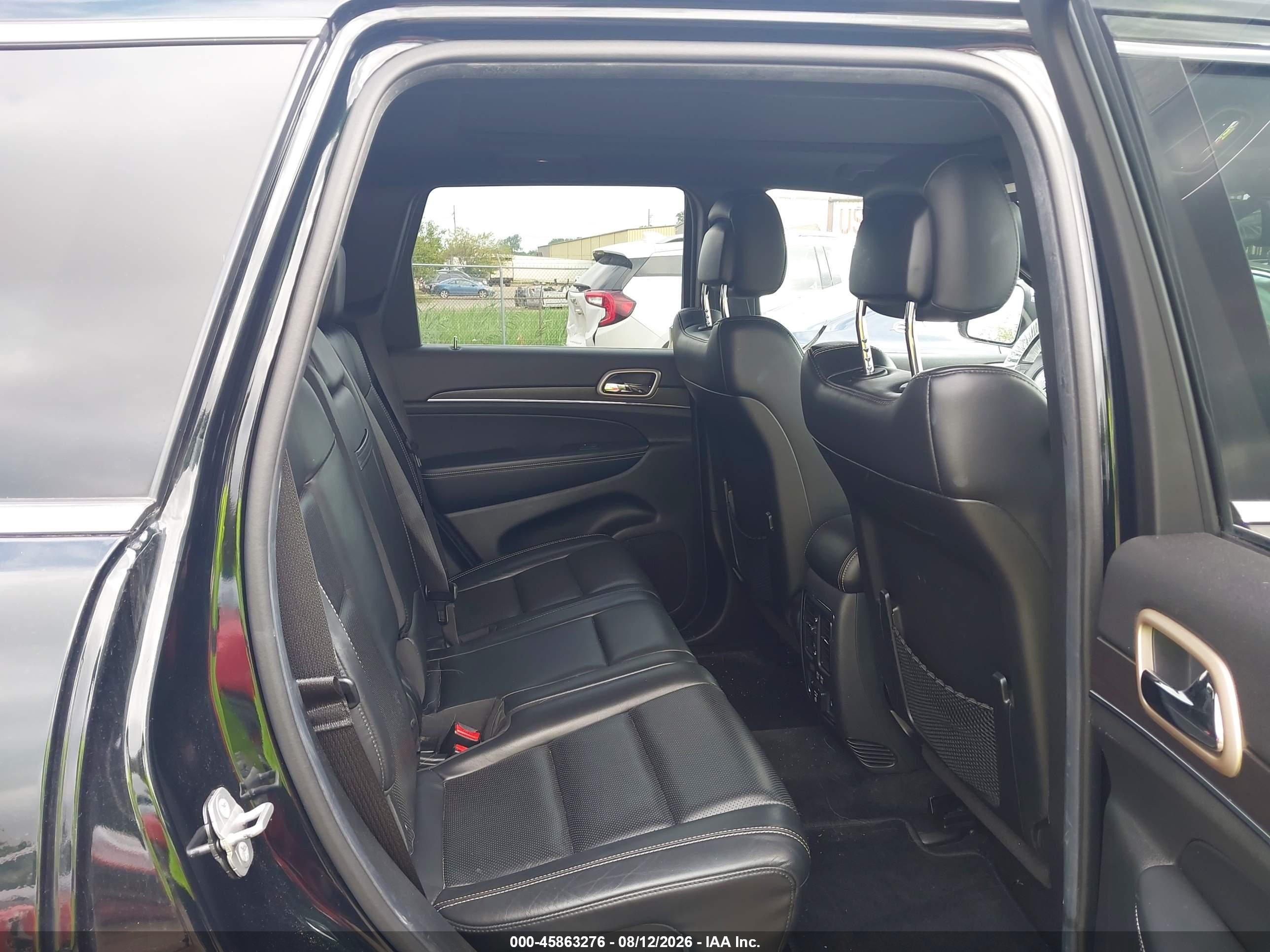 2014 Jeep Grand Cherokee Limited Black vin: 1C4RJFBG8EC482708