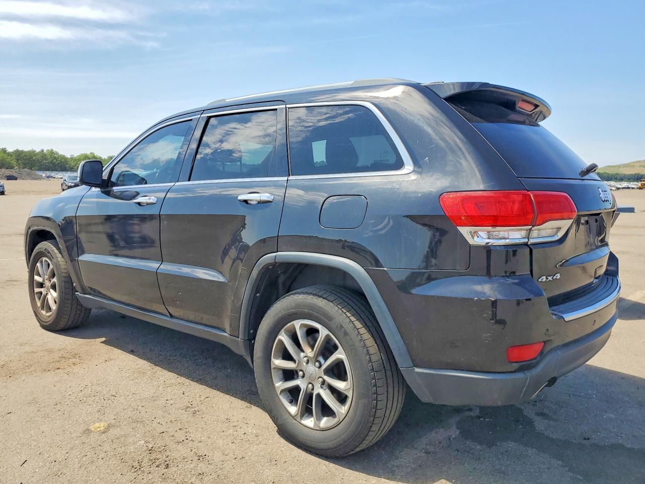 2014 Jeep Grand Cherokee Limited Black vin: 1C4RJFBG8EC487889