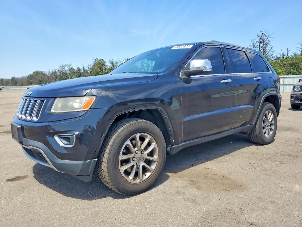 2014 Jeep Grand Cherokee Limited Black vin: 1C4RJFBG8EC487889