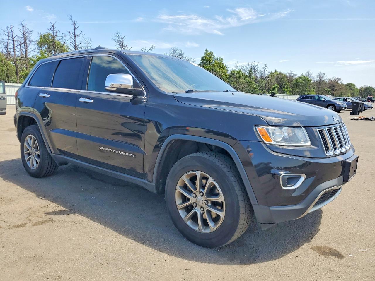 2014 Jeep Grand Cherokee Limited Black vin: 1C4RJFBG8EC487889