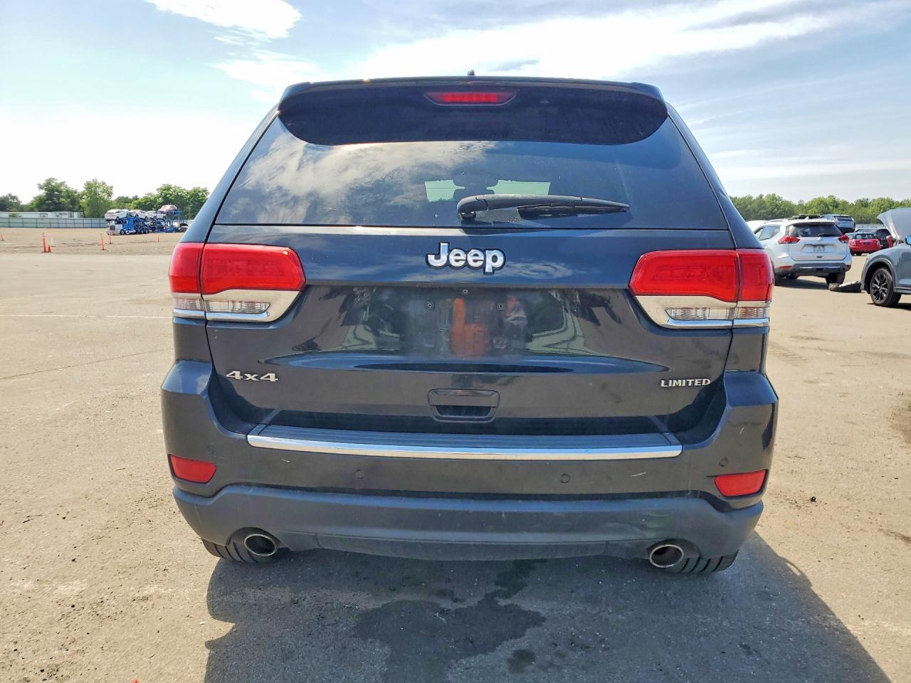 2014 Jeep Grand Cherokee Limited Black vin: 1C4RJFBG8EC487889