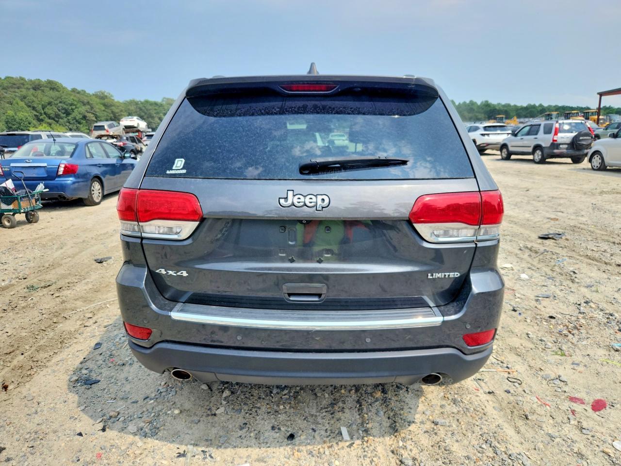 2014 Jeep Grand Cherokee Limited Gray vin: 1C4RJFBG8EC497208