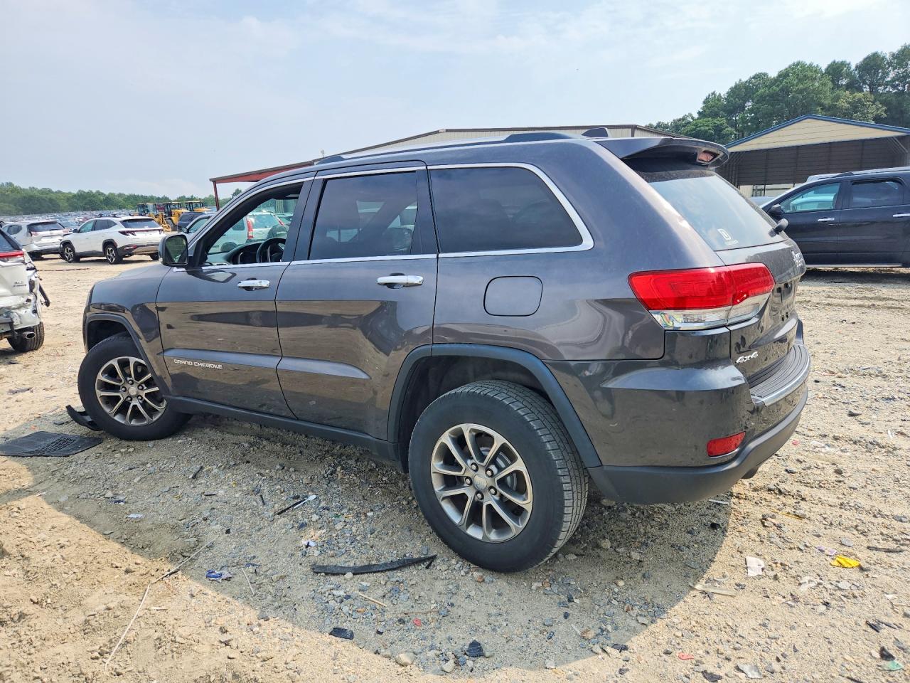 2014 Jeep Grand Cherokee Limited Gray vin: 1C4RJFBG8EC497208