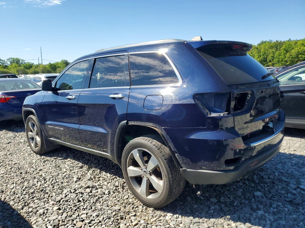 2014 Jeep Grand Cherokee Limited Blue vin: 1C4RJFBG8EC549484