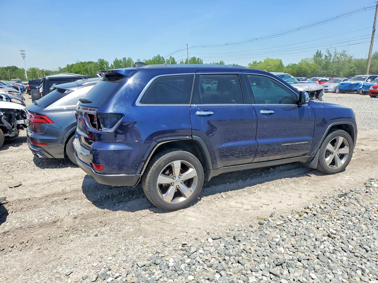 2014 Jeep Grand Cherokee Limited Blue vin: 1C4RJFBG8EC549484