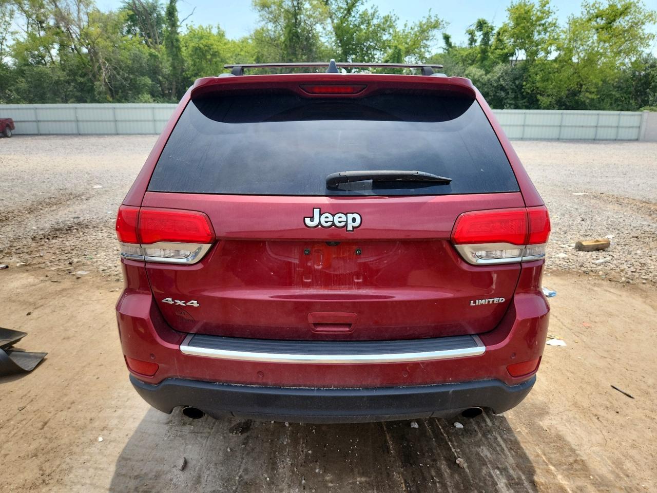 2014 Jeep Grand Cherokee Limited Red vin: 1C4RJFBG8EC577723