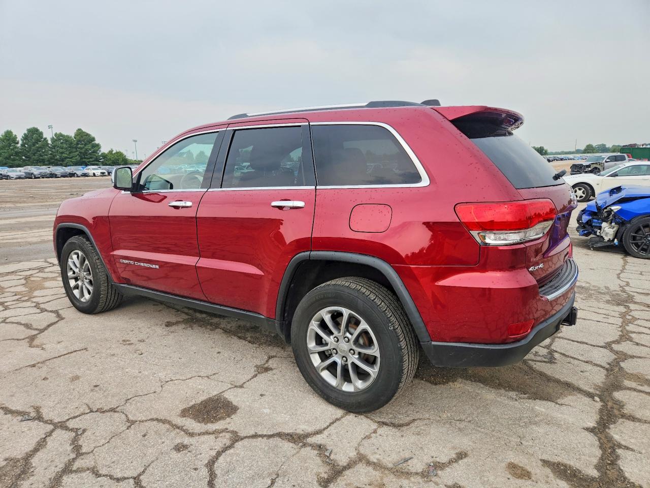 2015 Jeep Grand Cherokee Limited Red vin: 1C4RJFBG8FC100436