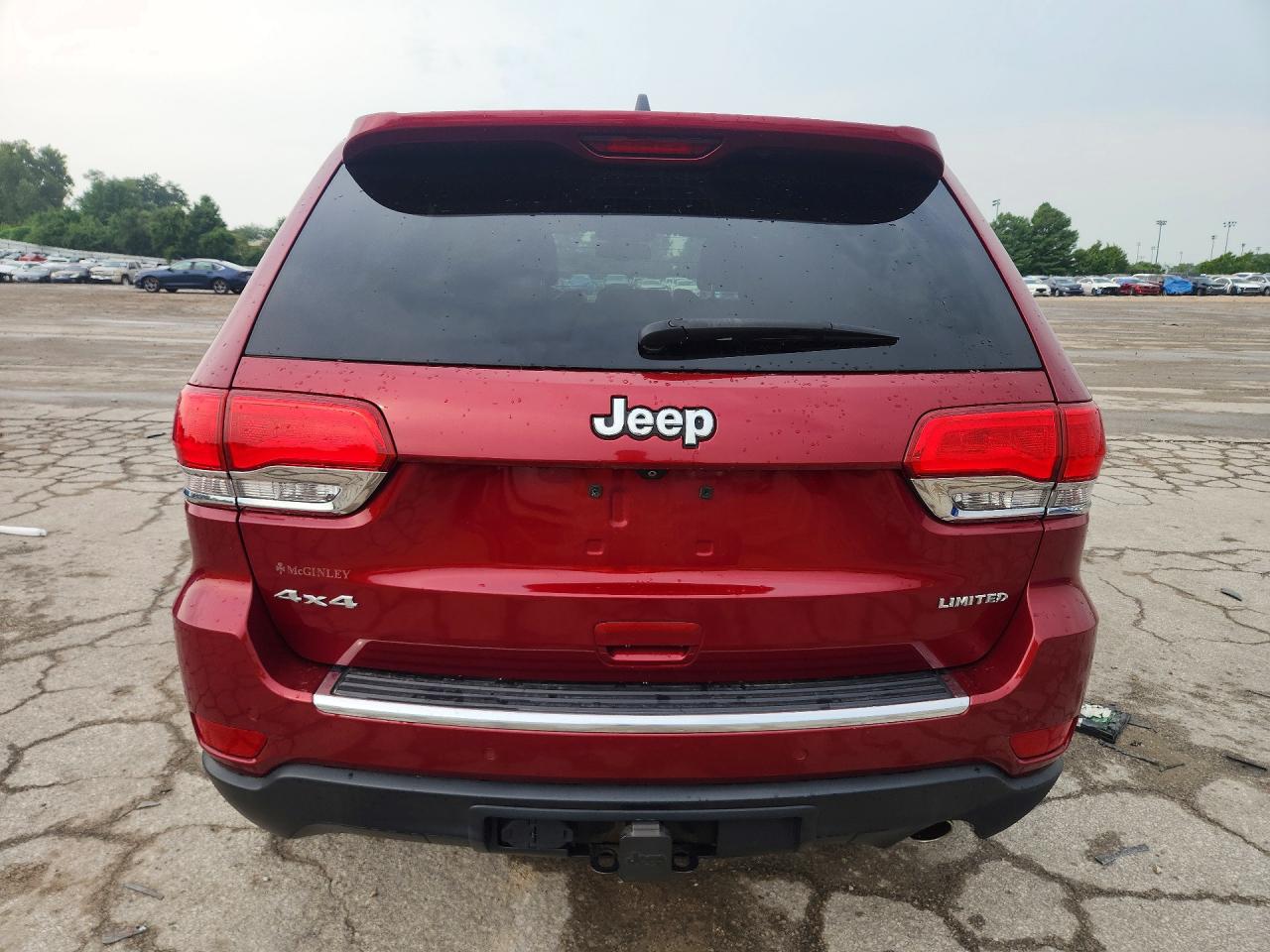 2015 Jeep Grand Cherokee Limited Red vin: 1C4RJFBG8FC100436