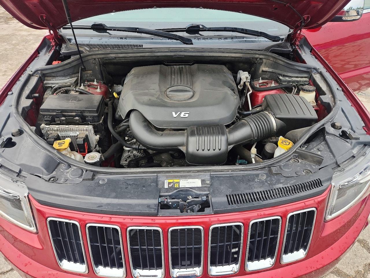 2015 Jeep Grand Cherokee Limited Red vin: 1C4RJFBG8FC100436