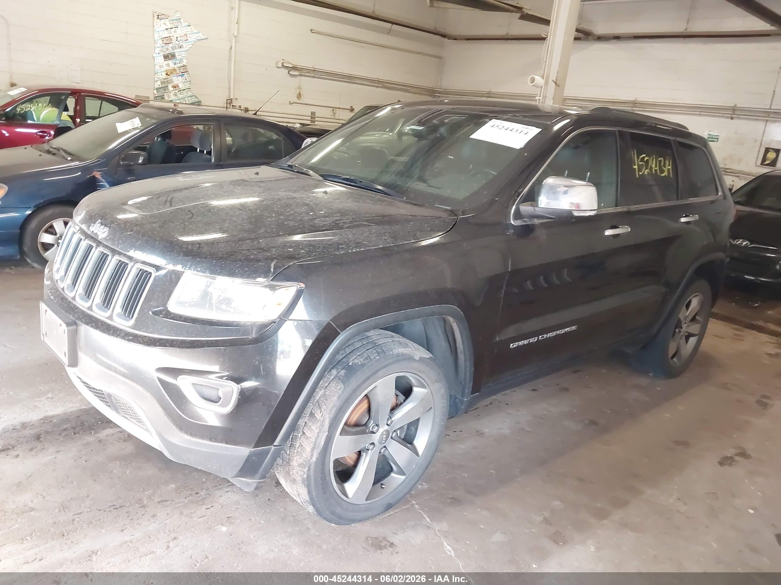 2015 Jeep Grand Cherokee Limited Black vin: 1C4RJFBG8FC152195