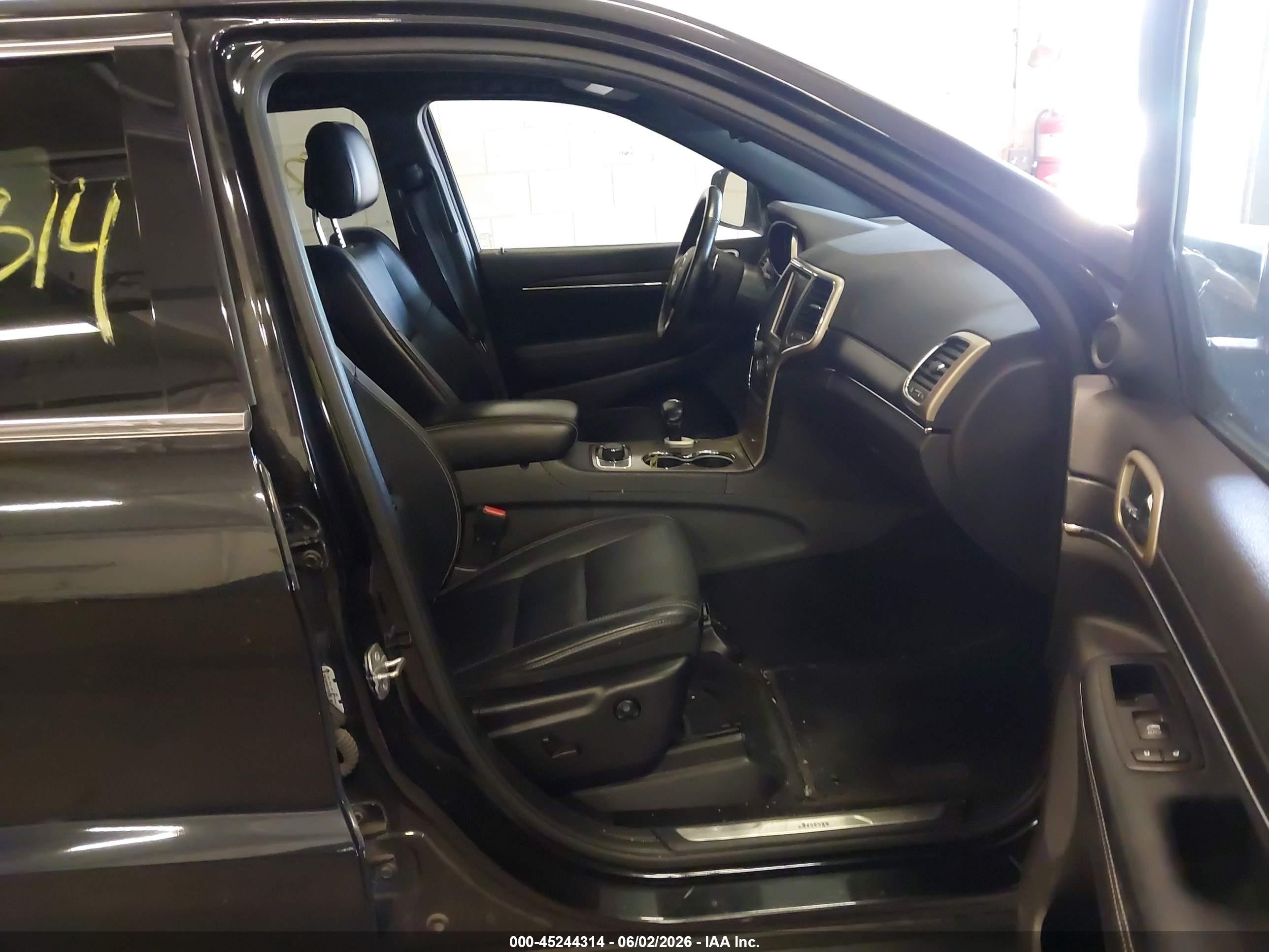 2015 Jeep Grand Cherokee Limited Black vin: 1C4RJFBG8FC152195