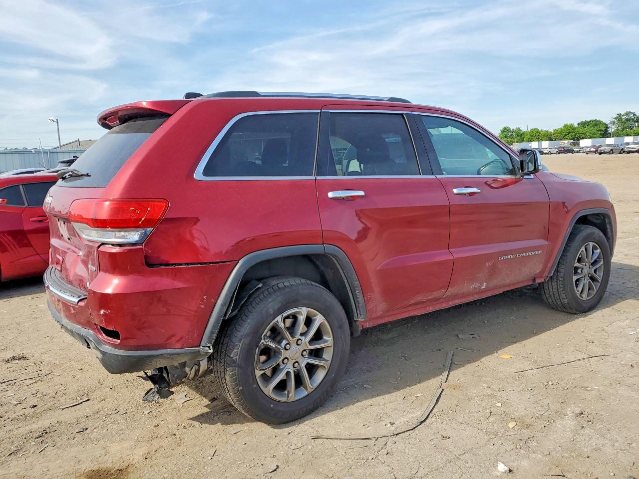2015 Jeep Grand Cherokee Limited Burgundy vin: 1C4RJFBG8FC188789