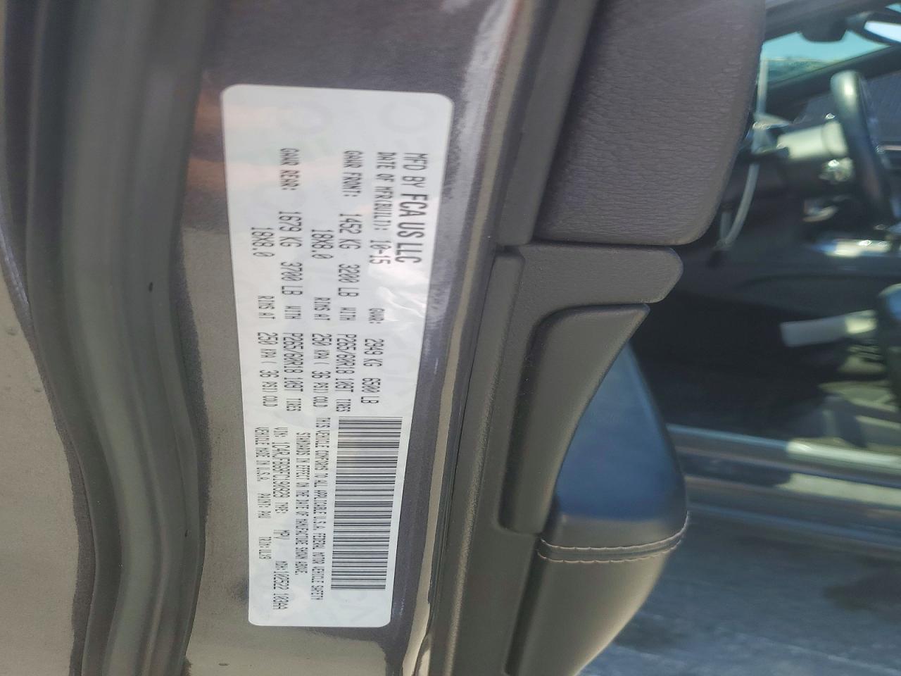 2015 Jeep Grand Cherokee Limited Серый vin: 1C4RJFBG8FC190929