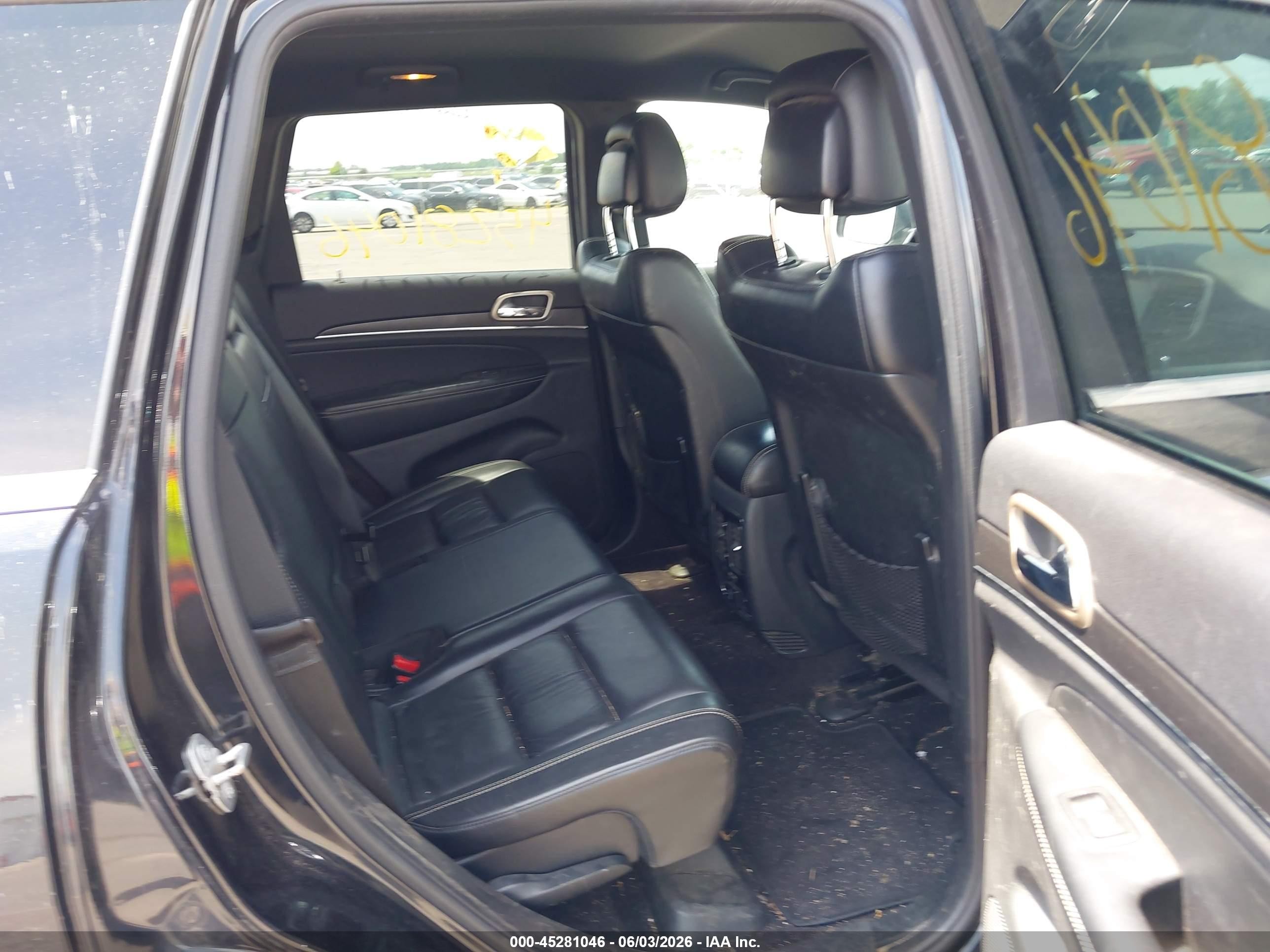 2015 Jeep Grand Cherokee Limited Black vin: 1C4RJFBG8FC214761