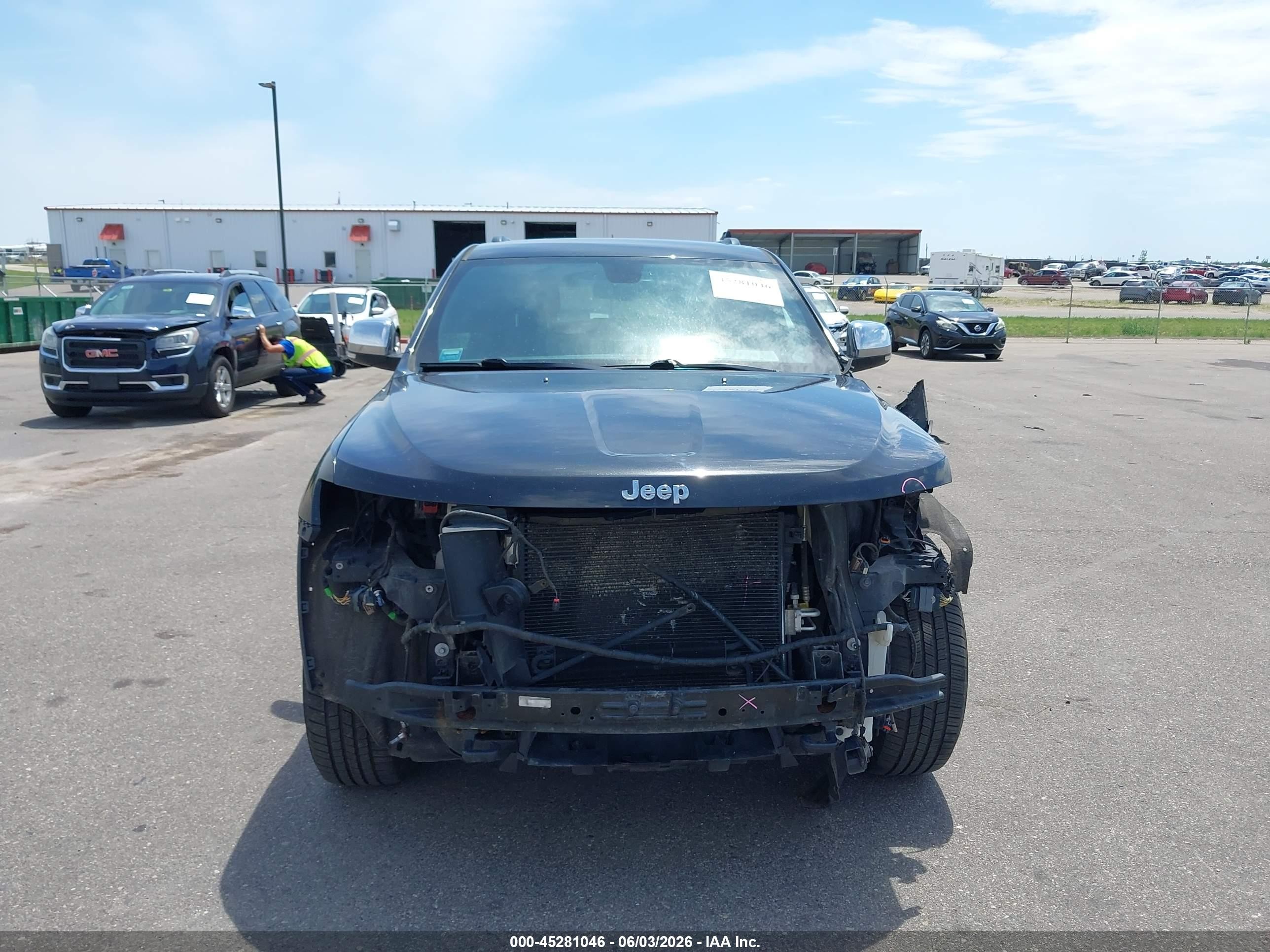 2015 Jeep Grand Cherokee Limited Black vin: 1C4RJFBG8FC214761
