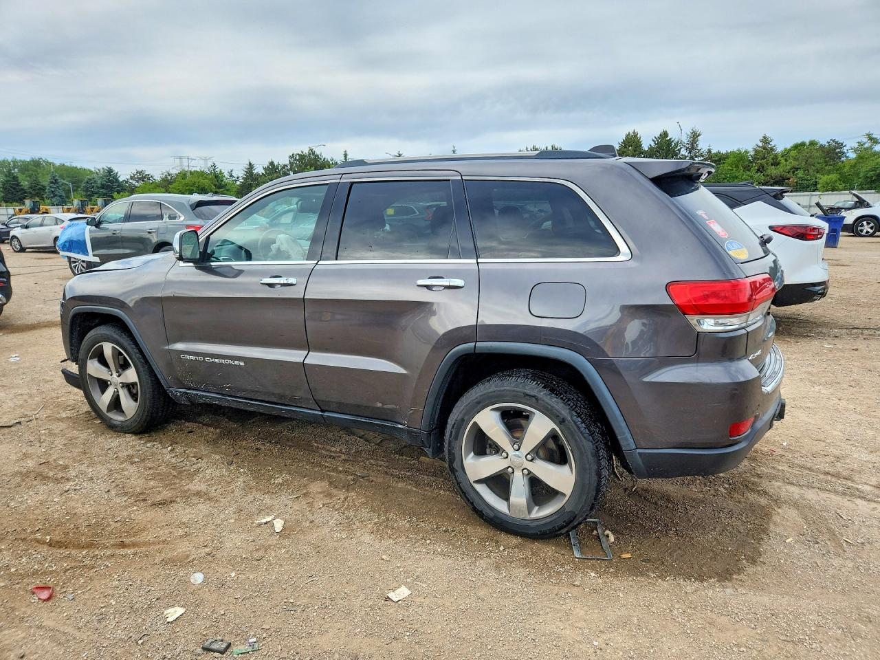 2015 Jeep Grand Cherokee Limited Gray vin: 1C4RJFBG8FC606770