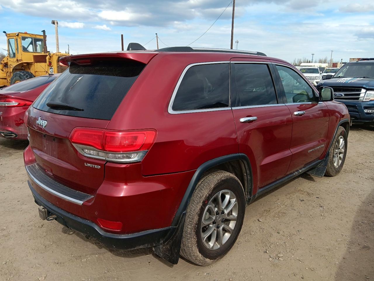 2015 Jeep Grand Cherokee Limited Red vin: 1C4RJFBG8FC631829