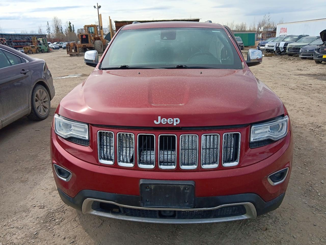 2015 Jeep Grand Cherokee Limited Red vin: 1C4RJFBG8FC631829