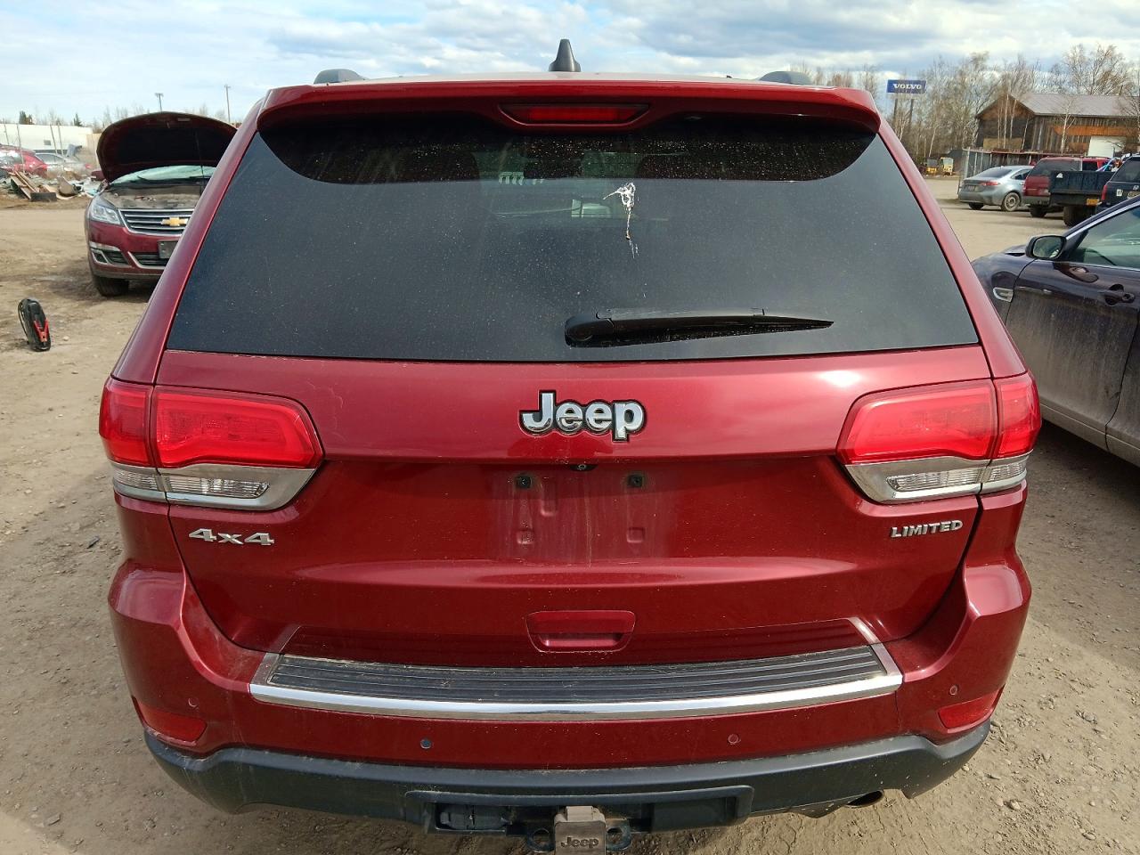 2015 Jeep Grand Cherokee Limited Red vin: 1C4RJFBG8FC631829
