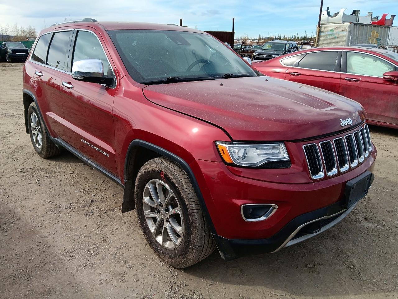 2015 Jeep Grand Cherokee Limited Red vin: 1C4RJFBG8FC631829