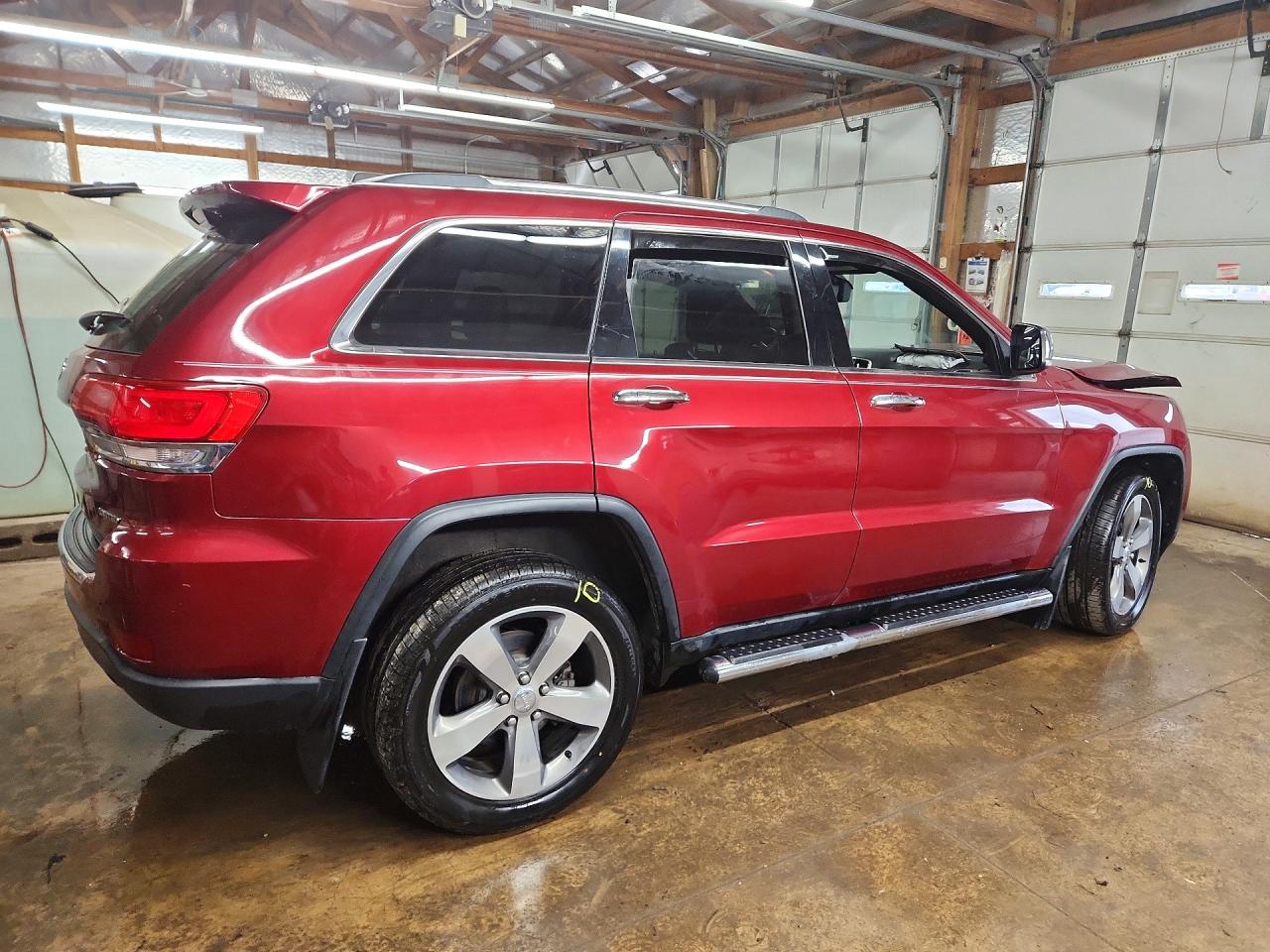 2015 Jeep Grand Cherokee Limited Red vin: 1C4RJFBG8FC679251
