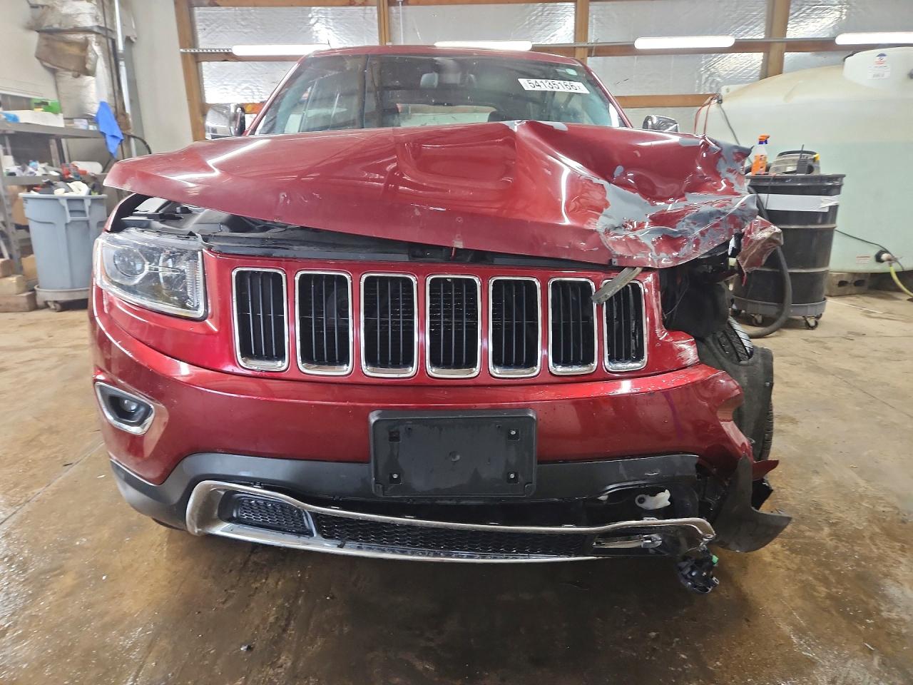 2015 Jeep Grand Cherokee Limited Red vin: 1C4RJFBG8FC679251