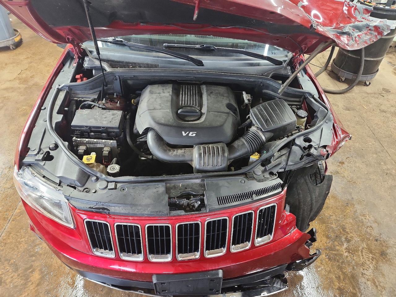 2015 Jeep Grand Cherokee Limited Red vin: 1C4RJFBG8FC679251