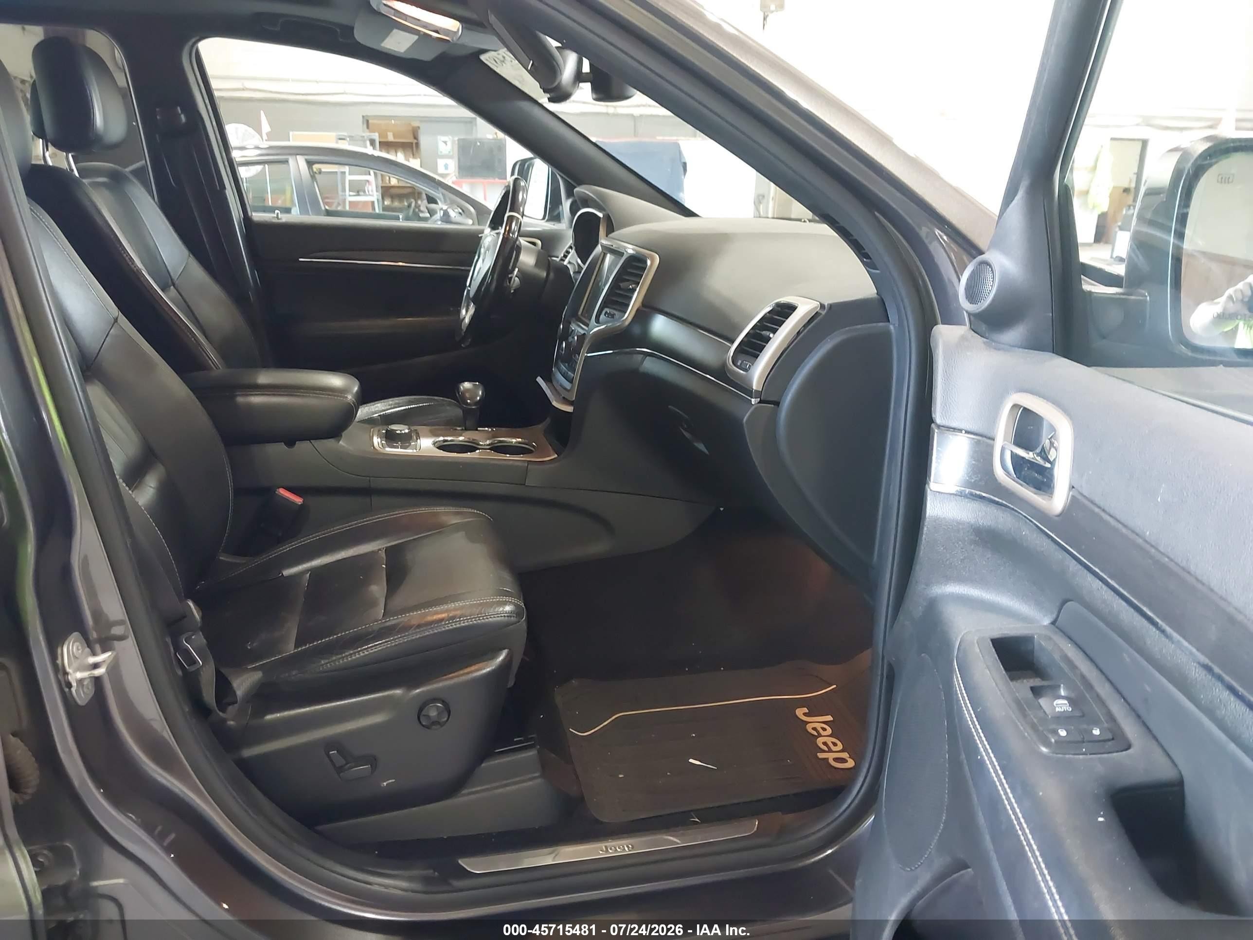 2015 Jeep Grand Cherokee Limited Gray vin: 1C4RJFBG8FC680190