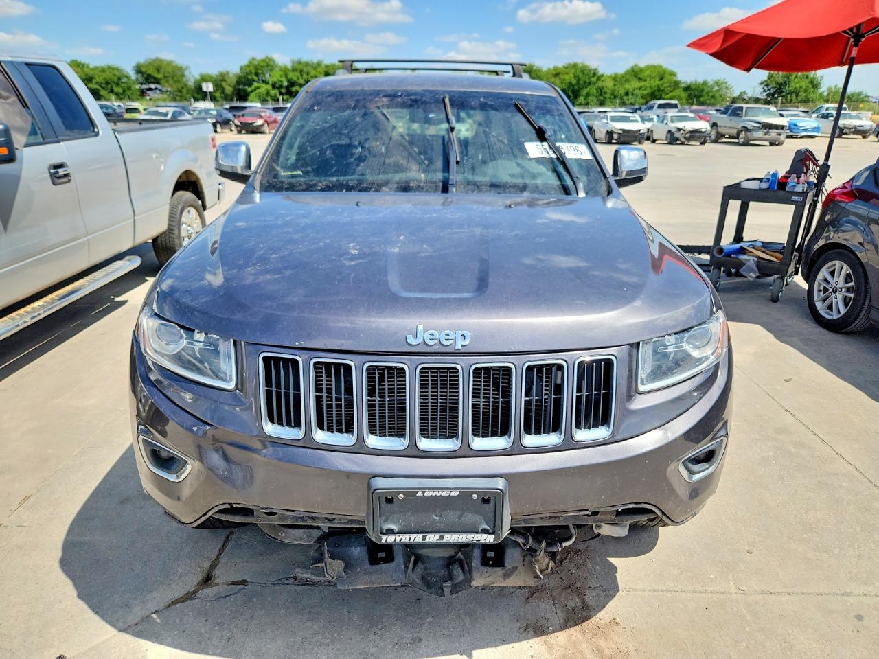 2015 Jeep Grand Cherokee Limited Gray vin: 1C4RJFBG8FC684675