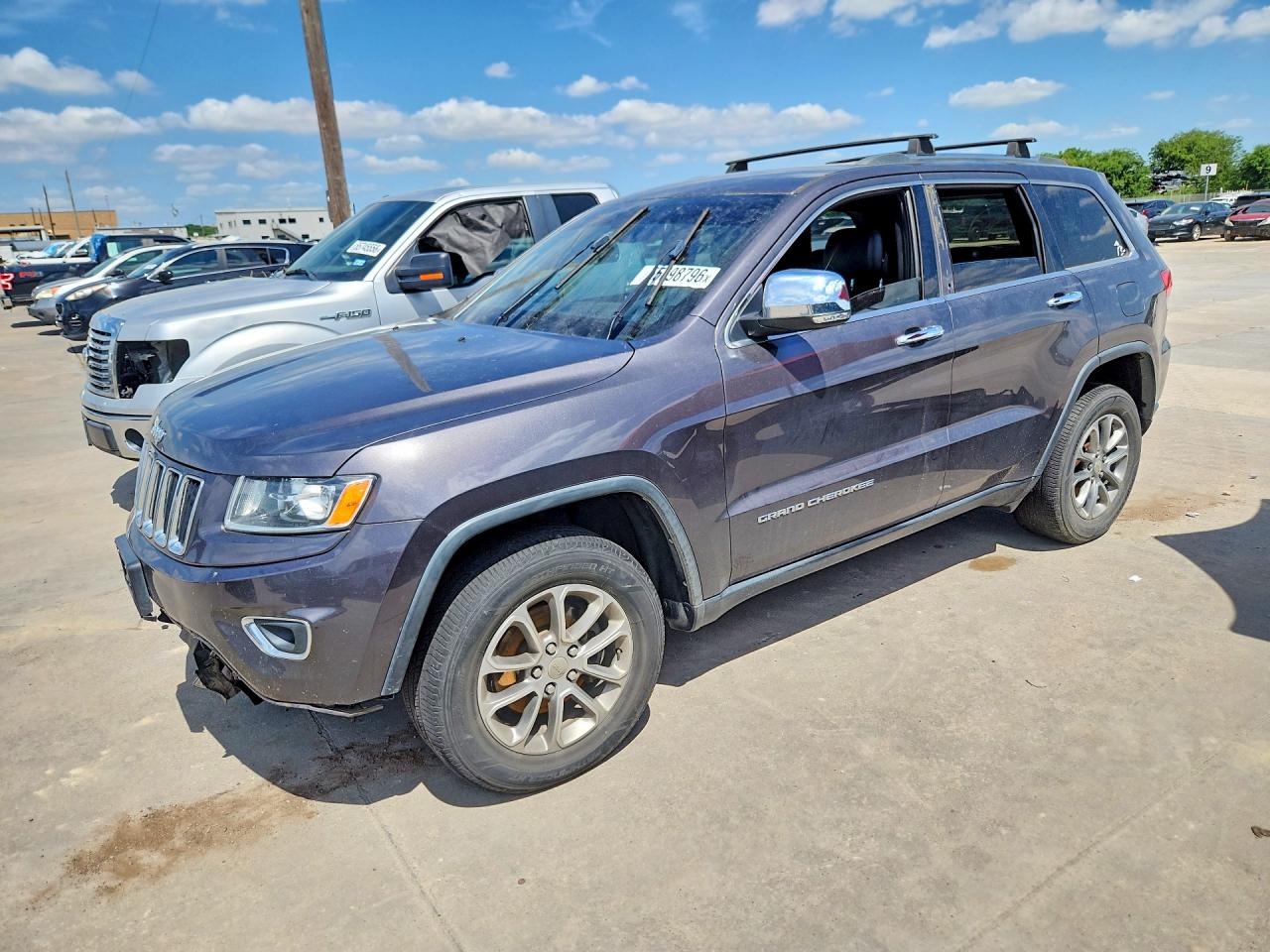 2015 Jeep Grand Cherokee Limited Gray vin: 1C4RJFBG8FC684675
