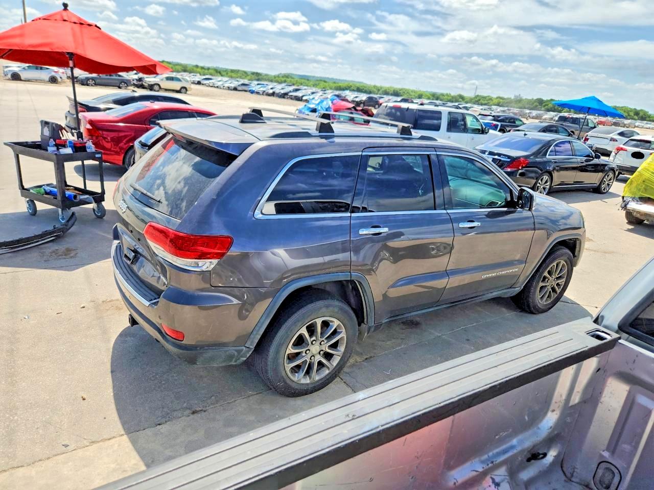 2015 Jeep Grand Cherokee Limited Gray vin: 1C4RJFBG8FC684675