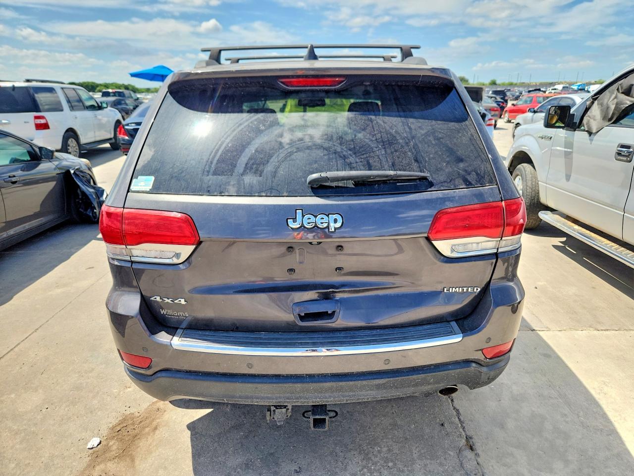 2015 Jeep Grand Cherokee Limited Gray vin: 1C4RJFBG8FC684675