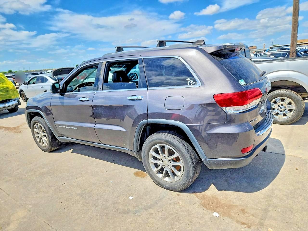 2015 Jeep Grand Cherokee Limited Gray vin: 1C4RJFBG8FC684675
