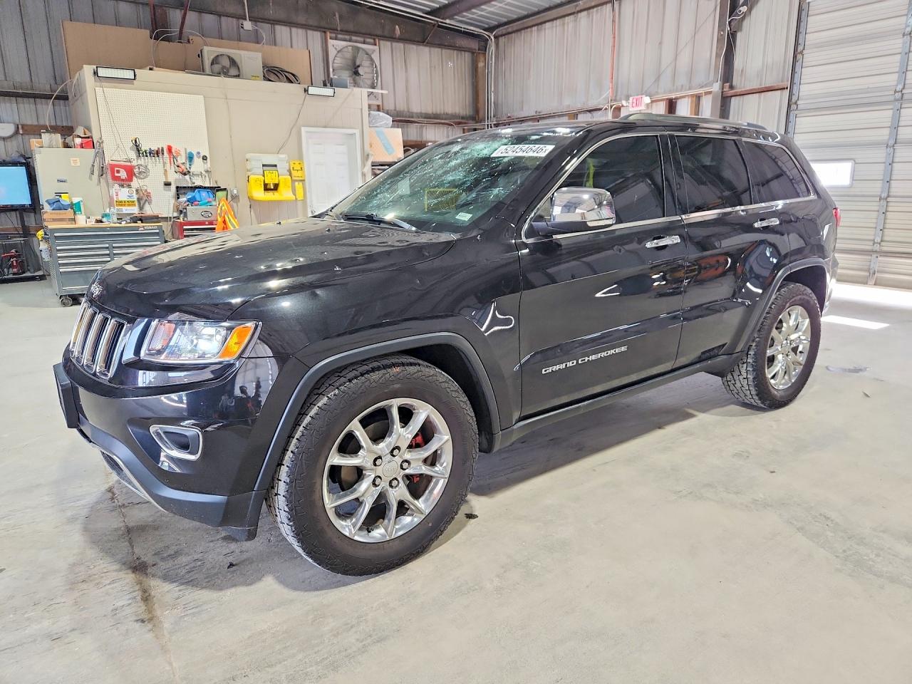 2015 Jeep Grand Cherokee Limited Black vin: 1C4RJFBG8FC698821