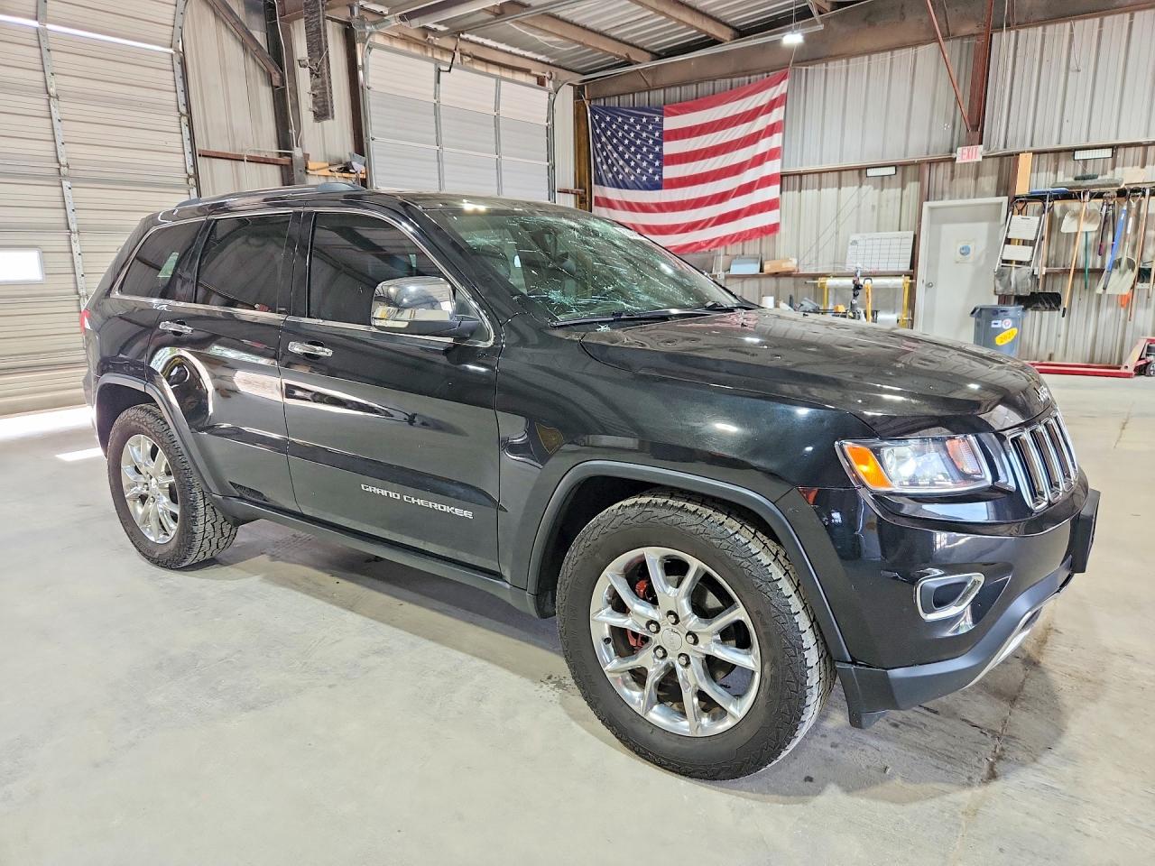 2015 Jeep Grand Cherokee Limited Black vin: 1C4RJFBG8FC698821
