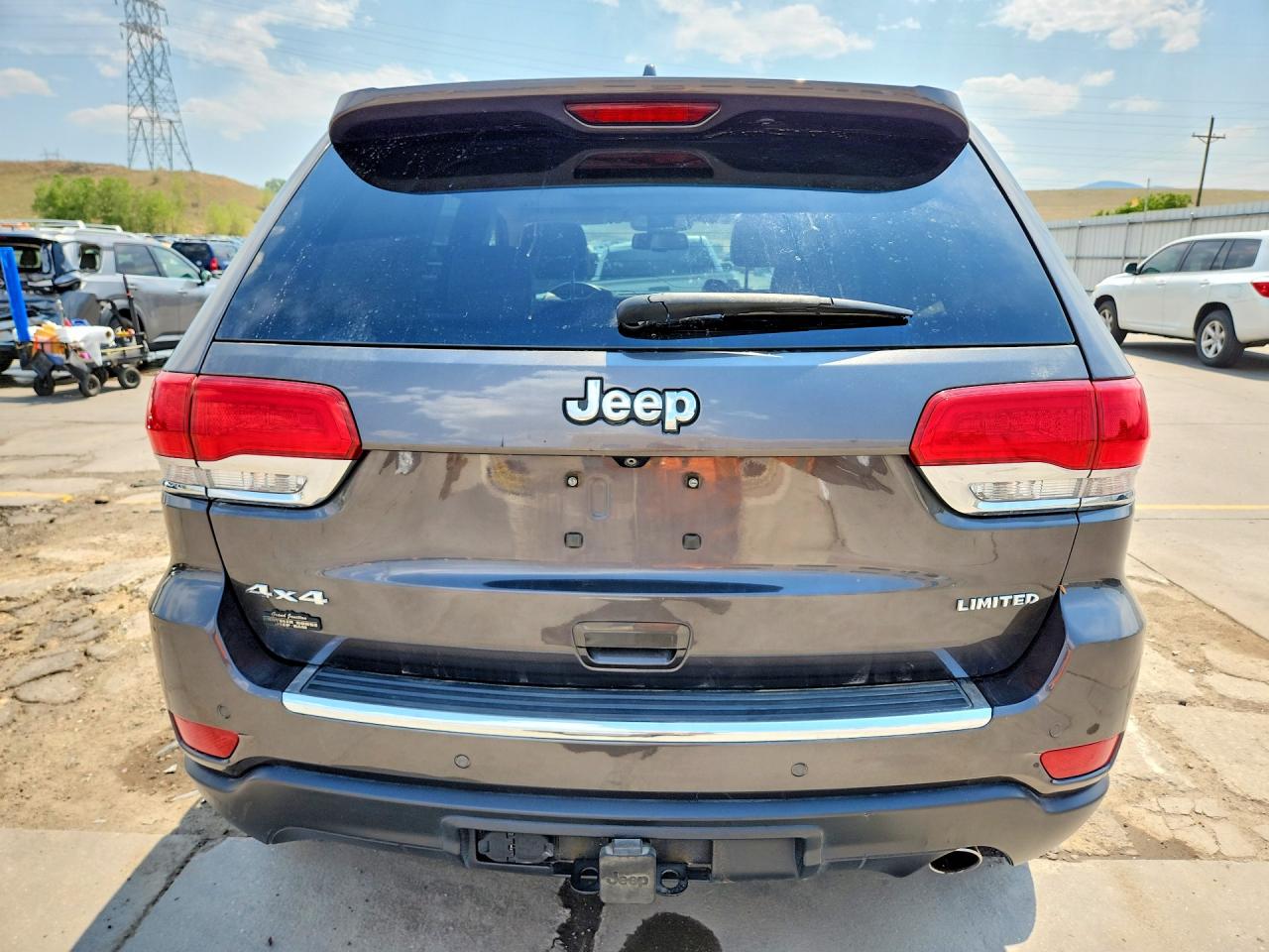 2015 Jeep Grand Cherokee Limited Gray vin: 1C4RJFBG8FC704567