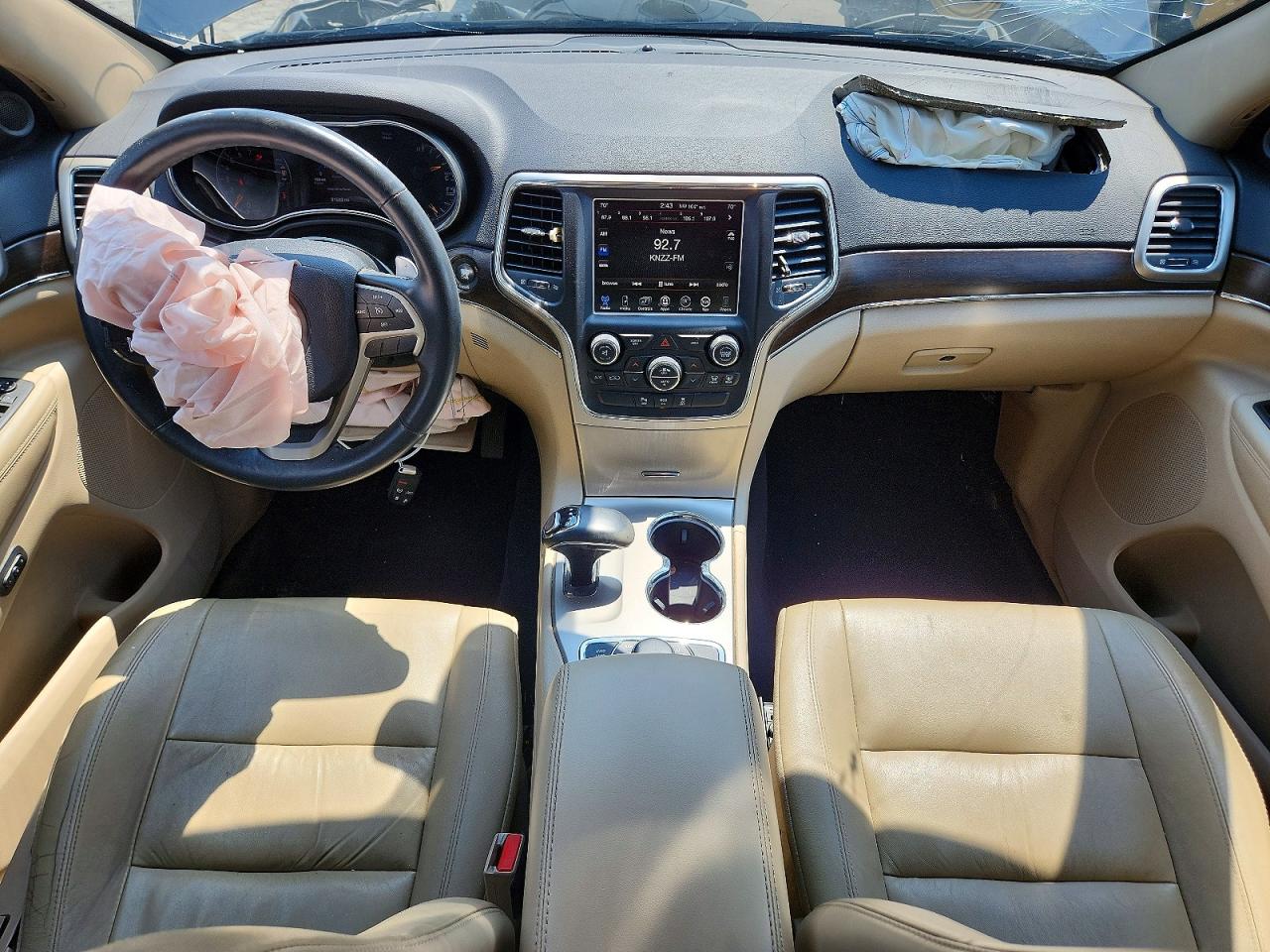 2015 Jeep Grand Cherokee Limited Серый vin: 1C4RJFBG8FC704567