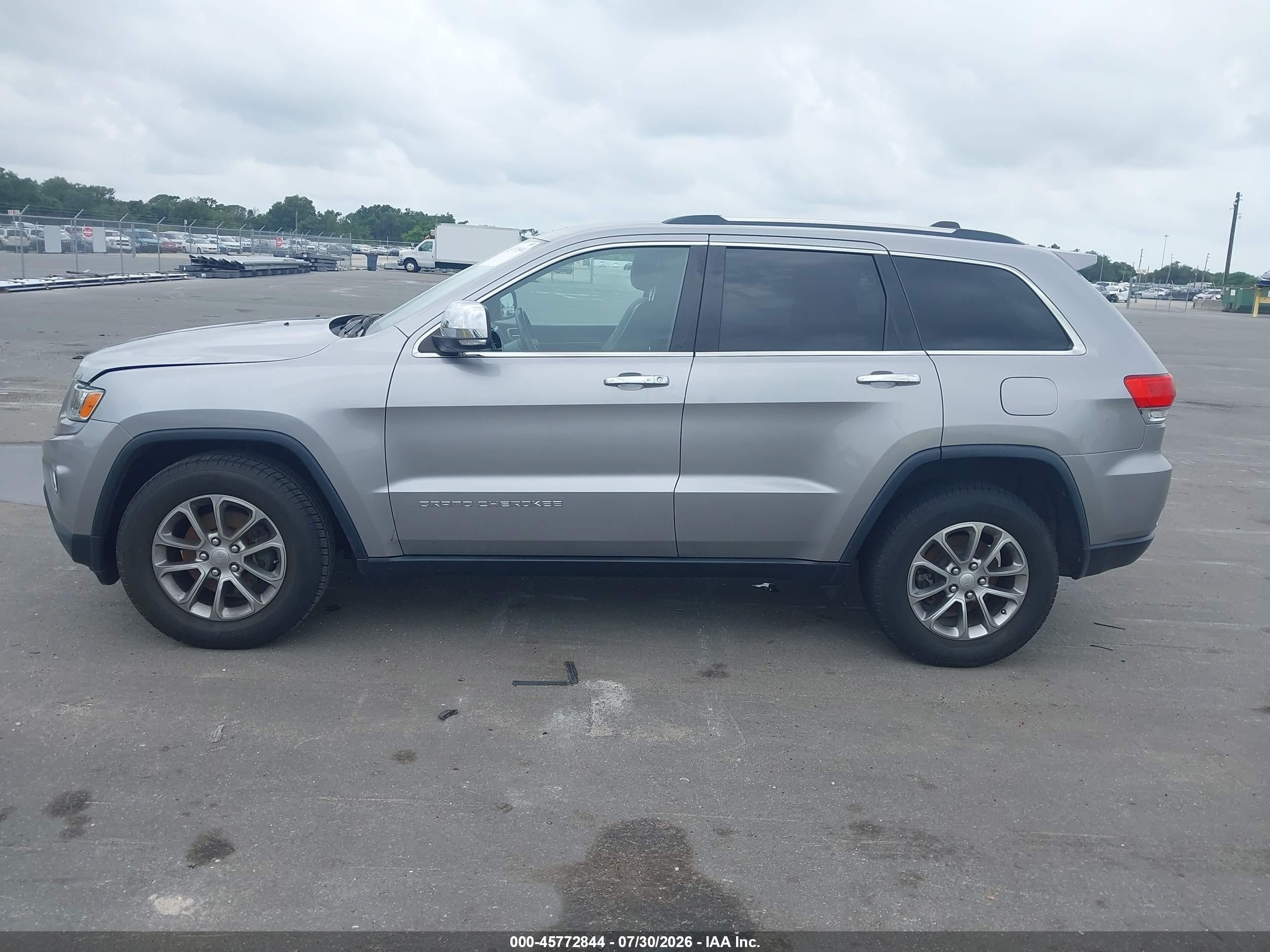 2015 Jeep Grand Cherokee Limited Gray vin: 1C4RJFBG8FC706223