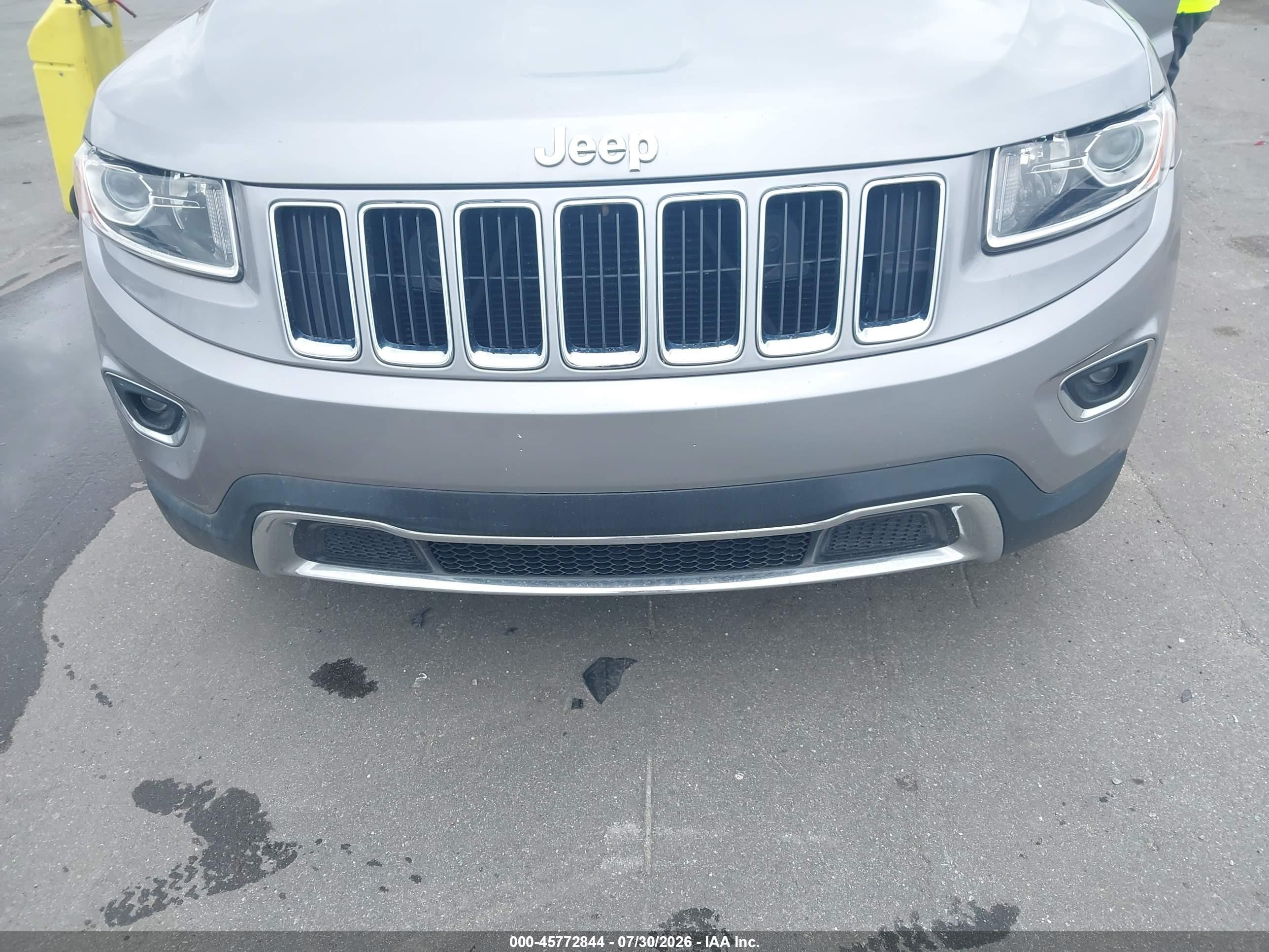 2015 Jeep Grand Cherokee Limited Gray vin: 1C4RJFBG8FC706223