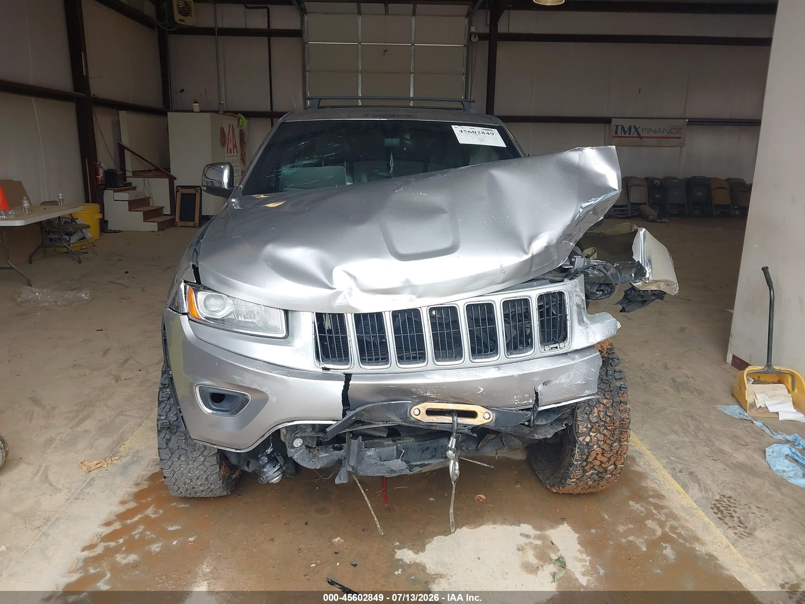 2015 Jeep Grand Cherokee Limited Silver vin: 1C4RJFBG8FC713222