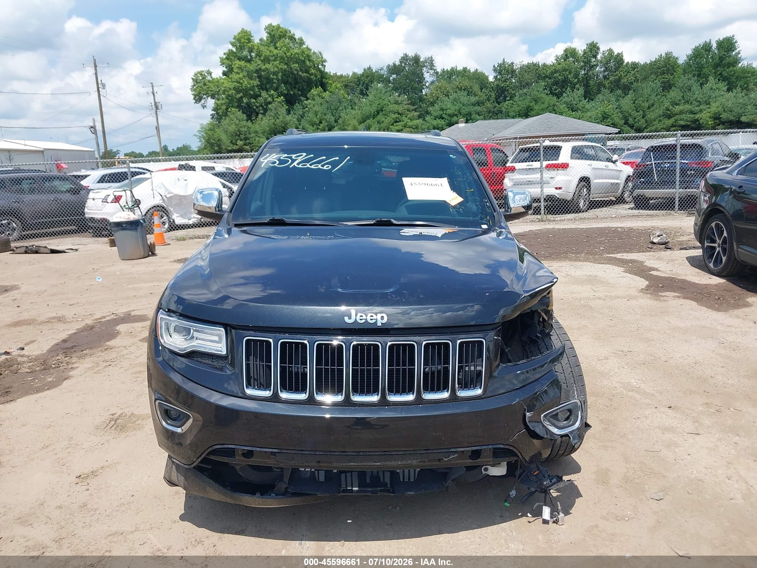 2015 Jeep Grand Cherokee Limited Черный vin: 1C4RJFBG8FC744051