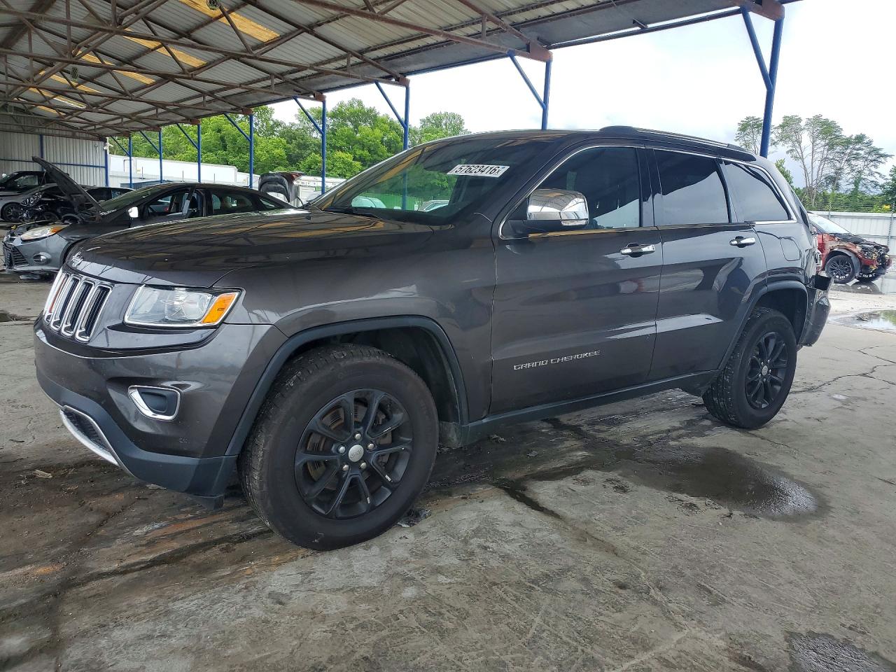2015 Jeep Grand Cherokee Limited Charcoal vin: 1C4RJFBG8FC748391