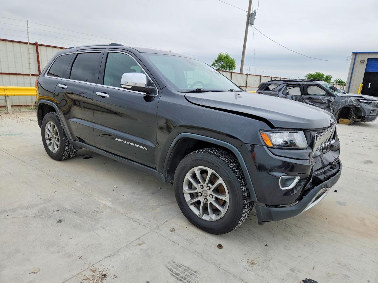 2015 Jeep Grand Cherokee Limited Черный vin: 1C4RJFBG8FC762839