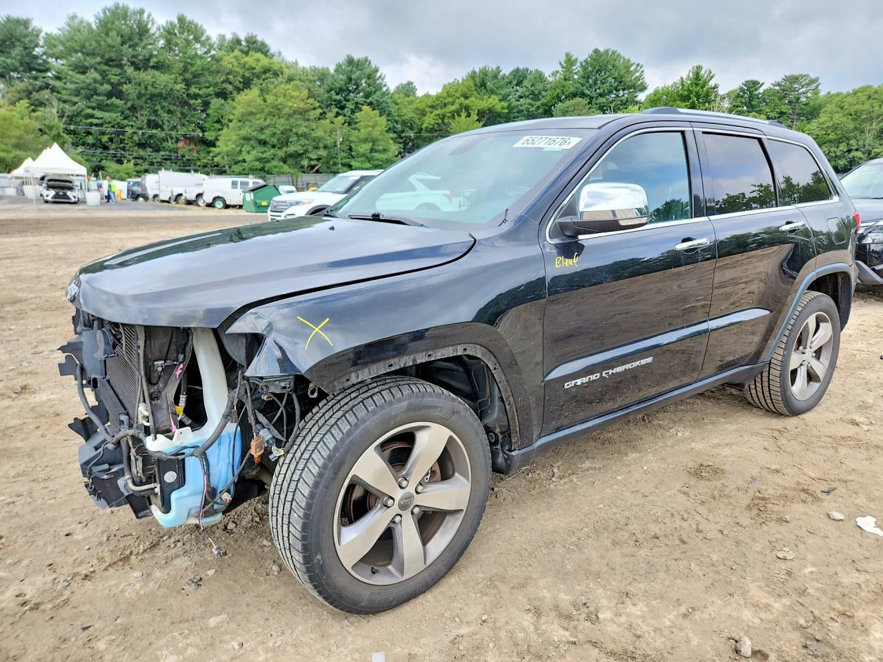 2015 Jeep Grand Cherokee Limited Charcoal vin: 1C4RJFBG8FC794464
