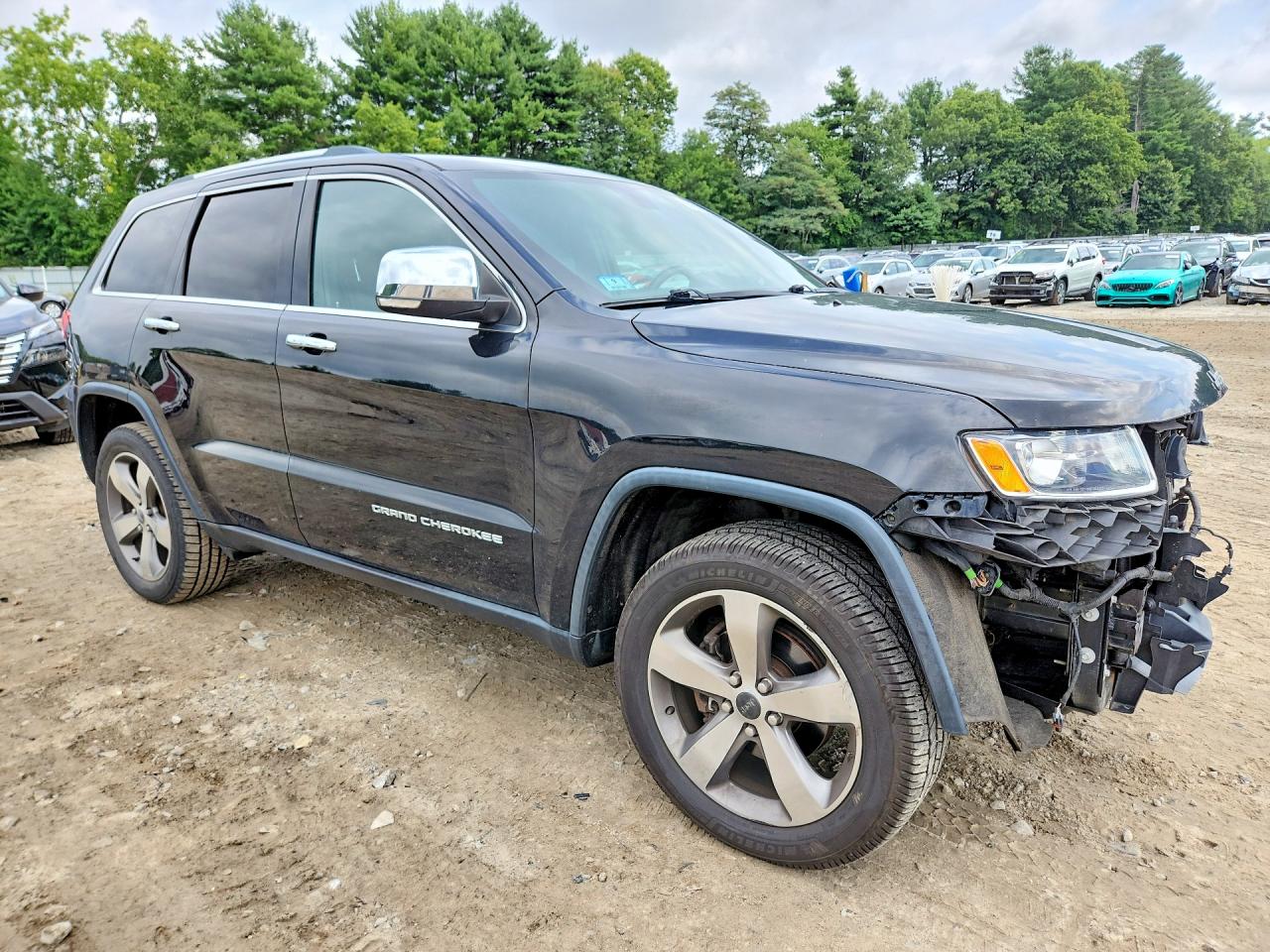 2015 Jeep Grand Cherokee Limited Charcoal vin: 1C4RJFBG8FC794464