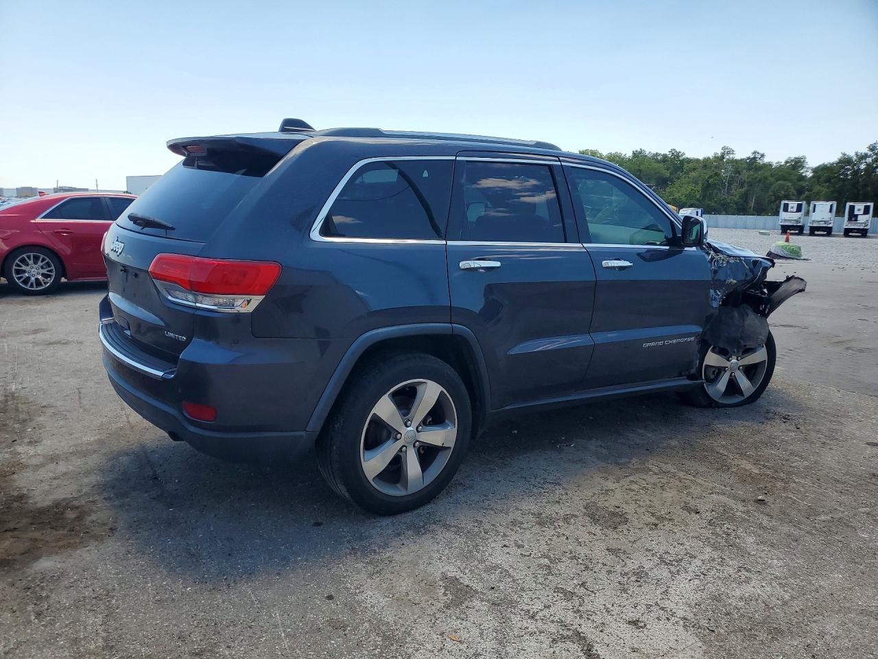 2015 Jeep Grand Cherokee Limited Blue vin: 1C4RJFBG8FC814888