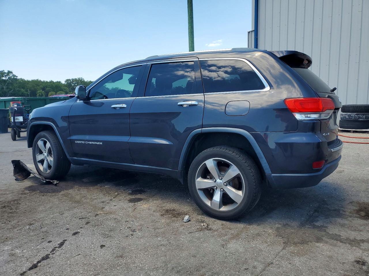 2015 Jeep Grand Cherokee Limited Blue vin: 1C4RJFBG8FC814888