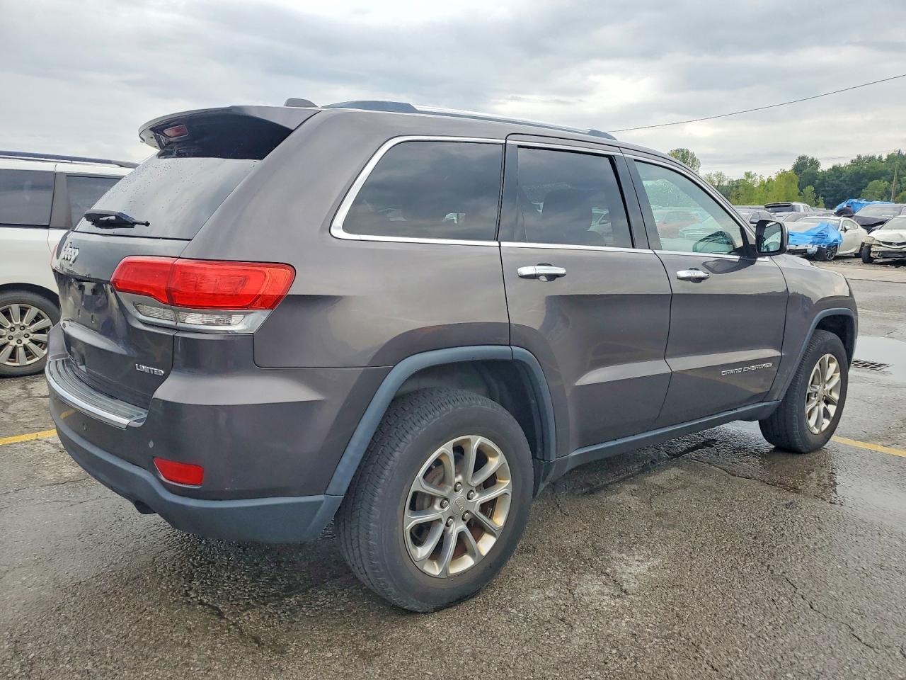 2015 Jeep Grand Cherokee Limited Charcoal vin: 1C4RJFBG8FC820545