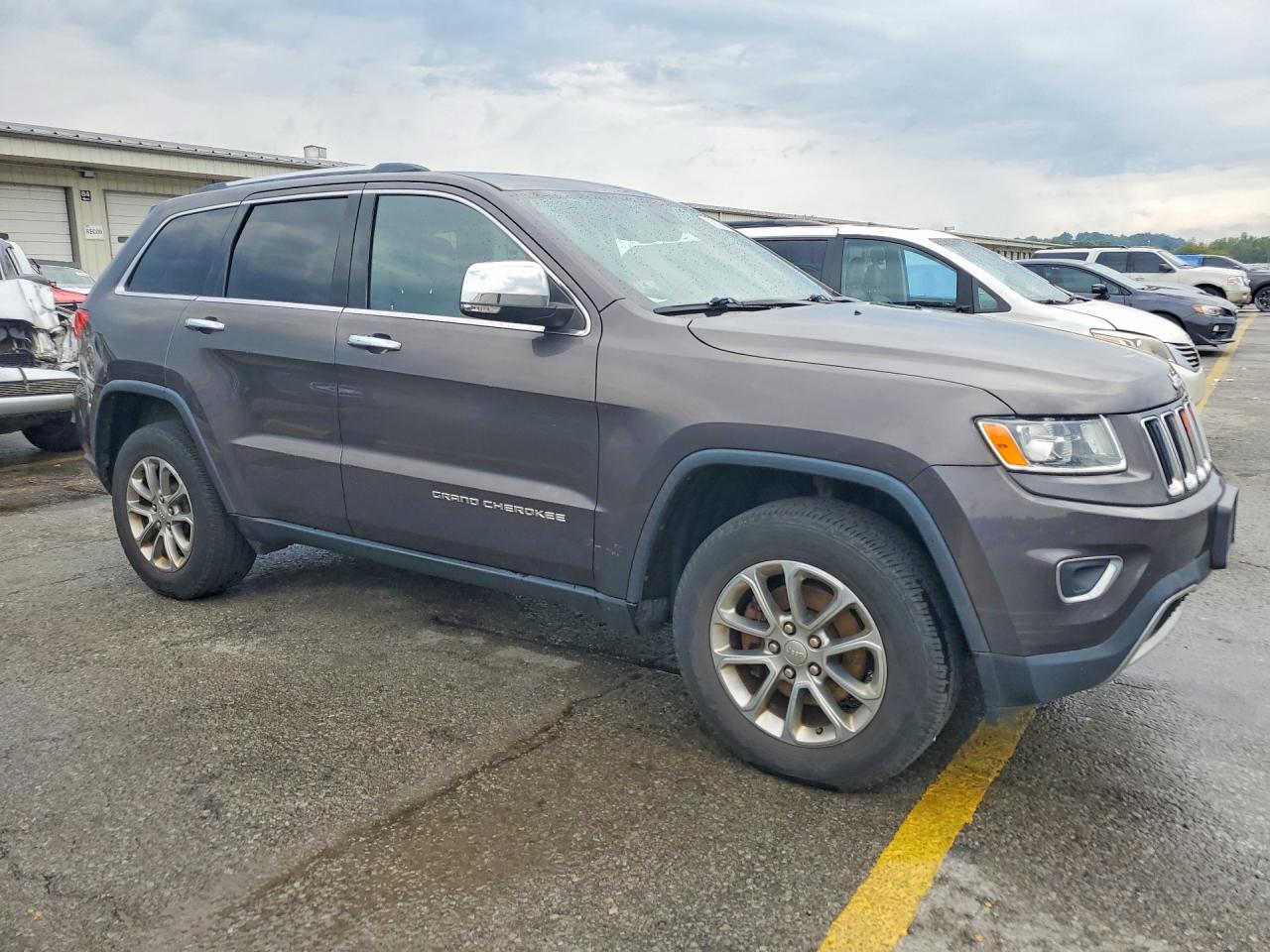 2015 Jeep Grand Cherokee Limited Charcoal vin: 1C4RJFBG8FC820545
